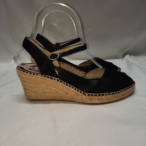 ABEO B.I.O System Dahlia open toe ankle strap Espadrilles Size WN7